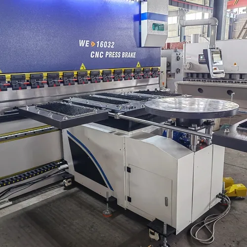 Sheet follower for electric press brake
