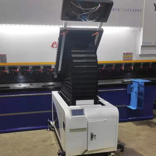 Sheet follower for CNC press brake