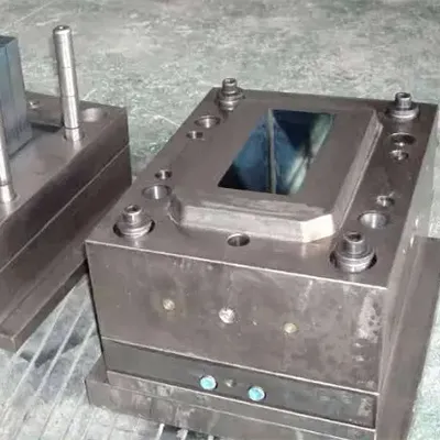 Battery case mould and sample 